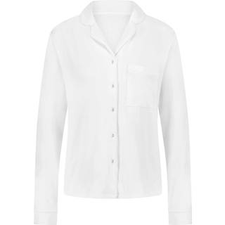 Hunkemöller Langærmet jerseyjakke Essential hvid