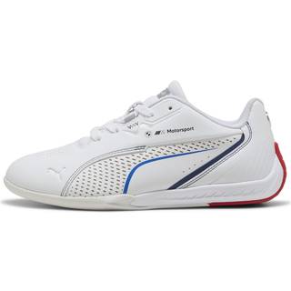 PUMA BMW M Motorsport Drift Cat 11 Sneakers Youth, Shoes, White/Cool Cobalt, 37.5