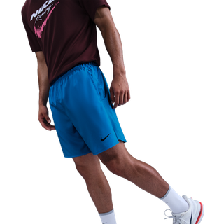 Nike Challenger 7in Brief-Lined Running Shorts Men - Blue, Blue, Size L - blue