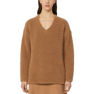Max Mara Pantera camel hair and silk sweater - beige - XL