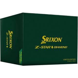Srixon Z-Star Diamond "THE MASTERS" Limited golfbolde - 24 pakker, hvid