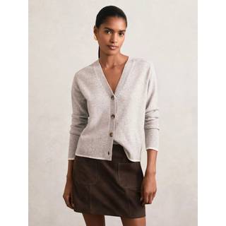 Reiss Reiss Vida Mini Ruskind Nederdel med Påsyede Lommer - 34