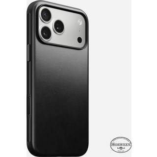 iPhone 17 Pro Max - Nomad Modern Horween Leather Cover - MagSafe Kompatibel - Black