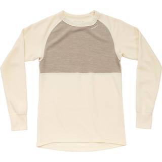 Devold Women's Expedition Merino Silk Shirt Merino undertøj Damer størrelse XL farve beige/hvid