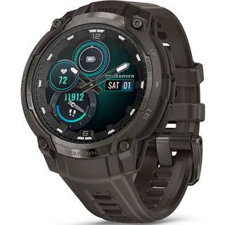 Garmin Instinct Crossover AMOLED 010-03398-00 - Herre - 46 mm - Smartwatch - Quartz m. Oplader - Safirglas