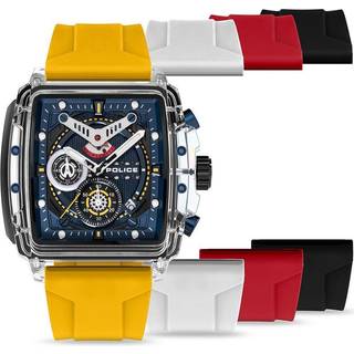 Police PEWGO0052402-SET Herrenuhr Clout Set Chrono 43mm 3ATM