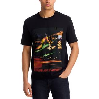 Paul Smith Casual Fit Print T Shirt Black