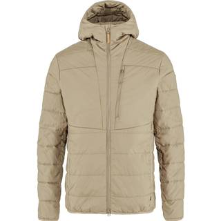 Fjällräven Keb Hoodie Syntetisk jakke Herrer størrelse XL farve beige