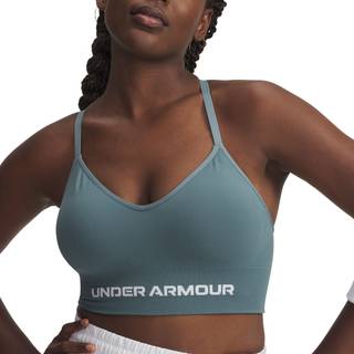 Under Armour Vanish Seamless Women's Low Sports Bra Jasper Blue / White XS