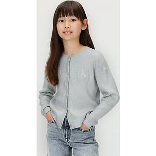 Silver Coated Cardigan Jumper - Grey - 6 years (116 cm)