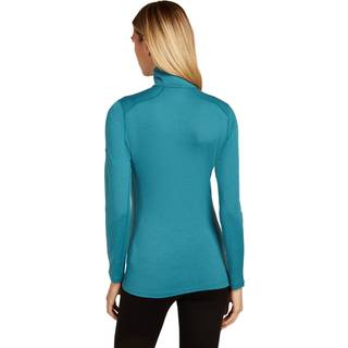 Icebreaker Women's 200 Oasis Longsleeve Half Zip Topaz, S