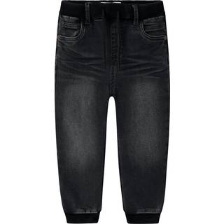 NAME IT Fleece Jeans Ben Baggy Black Denim