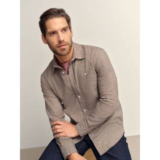 Next Langærmet tekstureret skjorte - xlarge