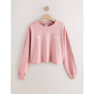 Next Pink Cropped Sweatshirt