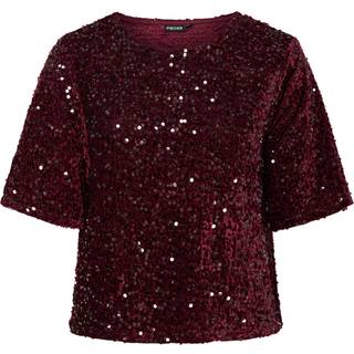 Pckam Paillet Bluse Med 2/4-ærmer