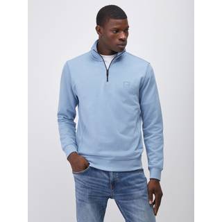 BOSS Zetrust Quarter Zip Sweatshirt Blue