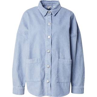 Roxy Women's Kick Back Washed Cord Skjorte Damer størrelse S farve blå