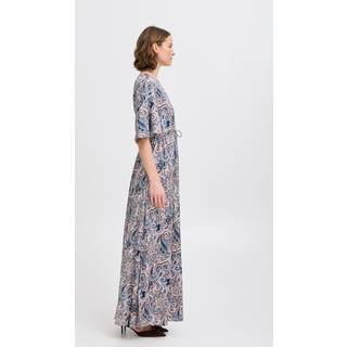 B.YOUNG dame kjole BYHILLY - Blue Paisley Mix - L/XL