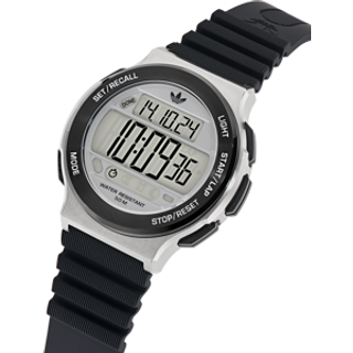 EXPRESSION THREE DIGITAL S ur - Silver Metallic / Black - 1 størrelse