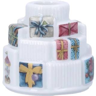 Hammershøi Jul 2025 lysestage med gaver Ø7,5 cm