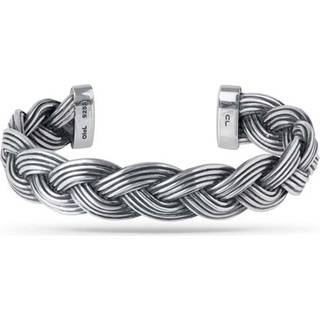 OLE LYNGGAARD COPENHAGEN OL Armring Michel large braided in oxidized Sterling silver (18,19,20 cm)