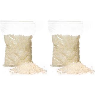 Hvide bivokspellets til lysfremstilling, let smeltende bivoks (1 LB)