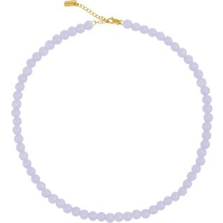 House of Vincent CANDY CORAL LAVENDER S Halskæde Forgyldt Sølv VJ233-UNG-P-S - Dame - 925 Sterling Sølv