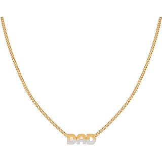 Maria Black Dad Halskæde 18 kt. Forgyldt Sølv 300489GS-55 - Dame - 925 Sterling Silver