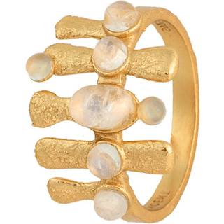 House of Vincent Moonshine Bay Ring Forgyldt Sølv Bay VJ231-URG-MS-52 - Dame - 925 Sterling Silver