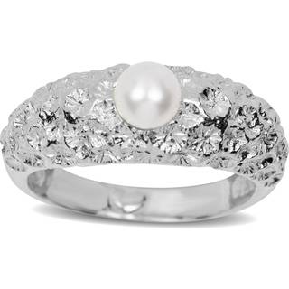 Blossom Copenhagen Sey Pearl ring i sølv med ferskvandsperle - Str. 54
