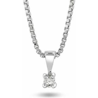 Pia&Per My First Diamond Halskæde Siver 0,03 ct. 52070 - Pige - 925 Sterling Silver
