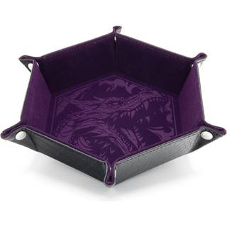 CritStones Folding Dice Tray Black