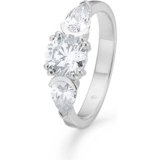 Mads Z Trina ring i sølv med cubic zirkonia - Str. 56