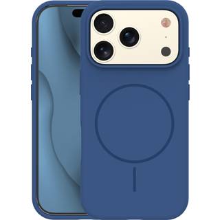 Silicone Thin Mag case for iPhone 17 Pro Max 6,9" navy blue