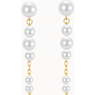 Evania Earrings - Forgyldt