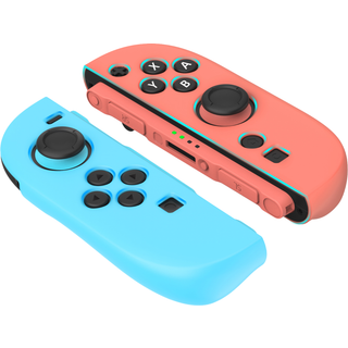 Silikonehylster gamepad beskyttelse til Nintendo Switch 2 | Pink/Blå Pink/Blue