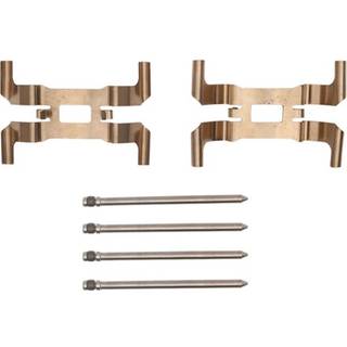 Front Dynamic Friction Company Hardware Kit 340-31048 Til 2018-2022 BMW M5 2020 BMW X5 2020-2022 BMW M8 2020-2022 BMW M8 Gran Coupe 2020-2022 BMW