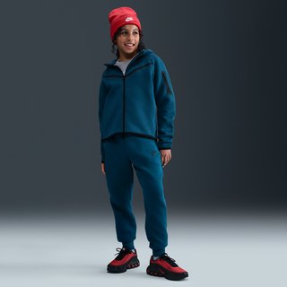 Nike Tech Fleece-joggers til piger - blå - S