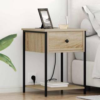 Natskab med skuffe Sonoma-eg 42 x 41 x 56 cm Konstrueret træ