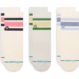 Stance Women's Boyd Quarter 3 Pack Multifunktionelle sokker Damer størrelse M farve hvid