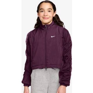 Vævet Nike -jakke til piger - rød - S