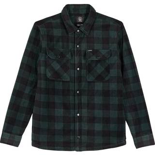 Volcom Bowered Fleece L/S Fleecejakke Herrer størrelse XXL farve sort