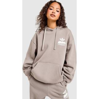 adidas Originals Wave Graphic Overhead Hoodie, Grøn - M