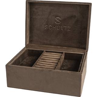 Schultz Smykkeskrin Brun SZ1018 - Unisex - Velour