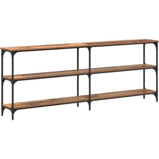 Konsolbord Gammelt træ 200 x 29 x 75 cm Laminat træ og metal