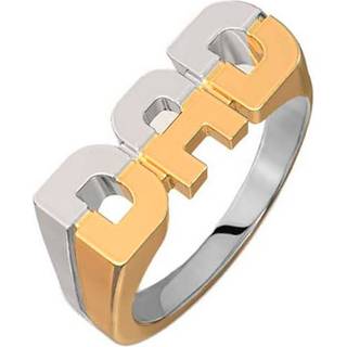 Maria Black Dad Ring 18 kt. Forgyldt Sølv 500453TT-52 - Dame - 925 Sterling Silver