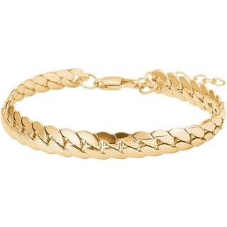 Son of Noa - Rustfrit stål panser armbånd med IP guld belægning