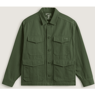 Vans - Skate Military Overshirt, Man, Green, Size: S - Green - S