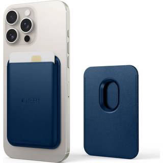 Tech-Protect MagWallet MagSafe kortholder - Navy Blå
