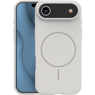 Silicone Thin Mag case for iPhone 17 Air 6,6" grey